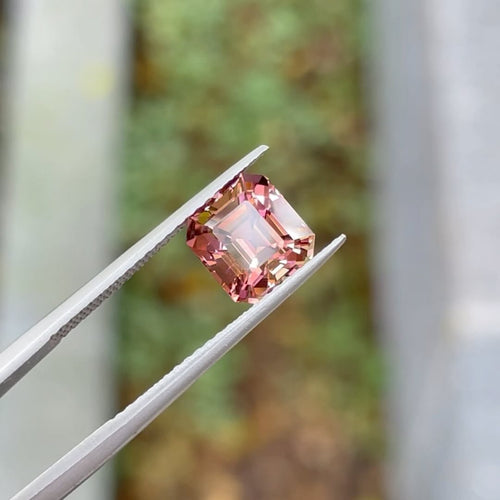 Tourmaline Halo Ring