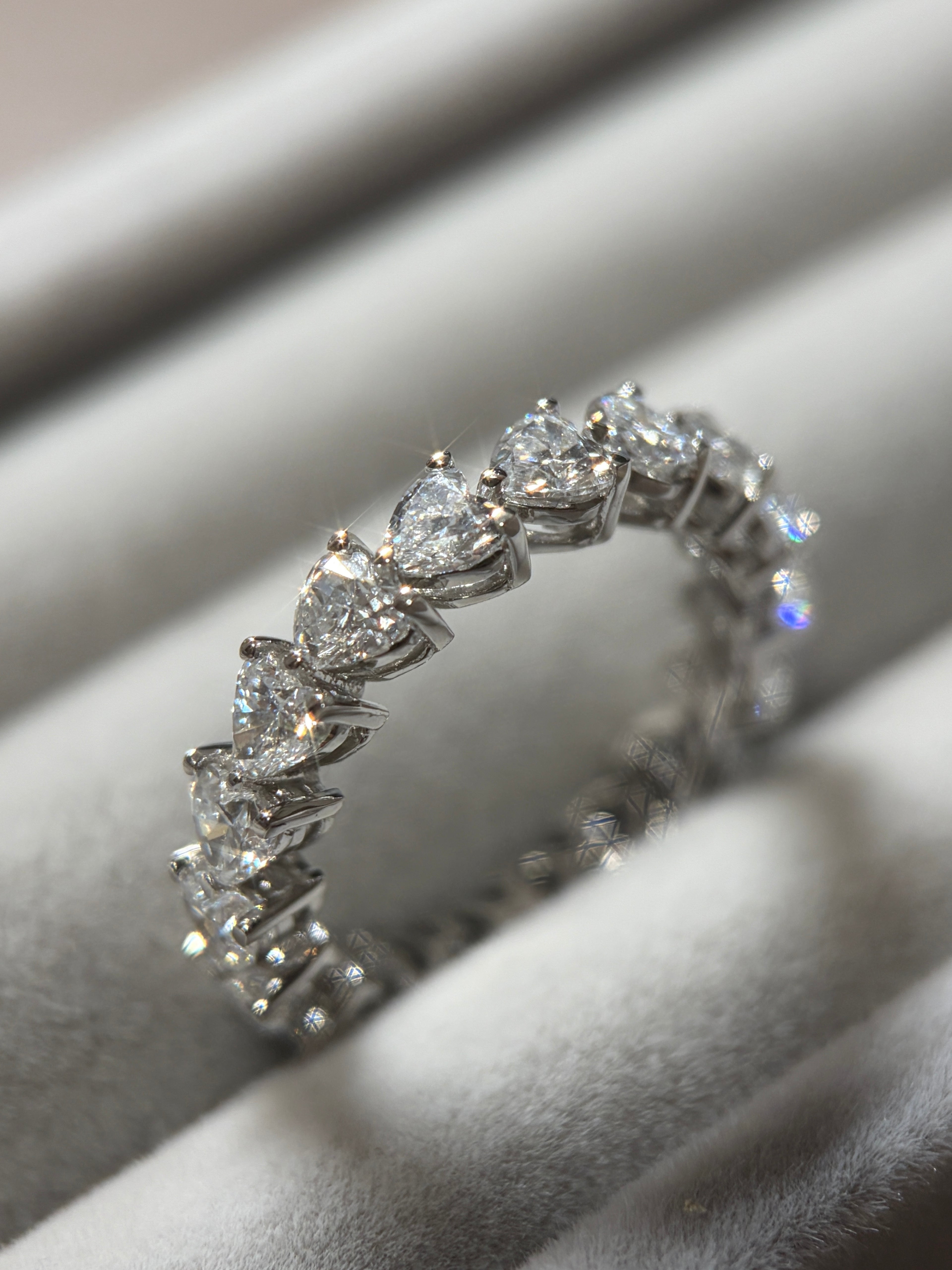 Bloom Heart Eternity Ring