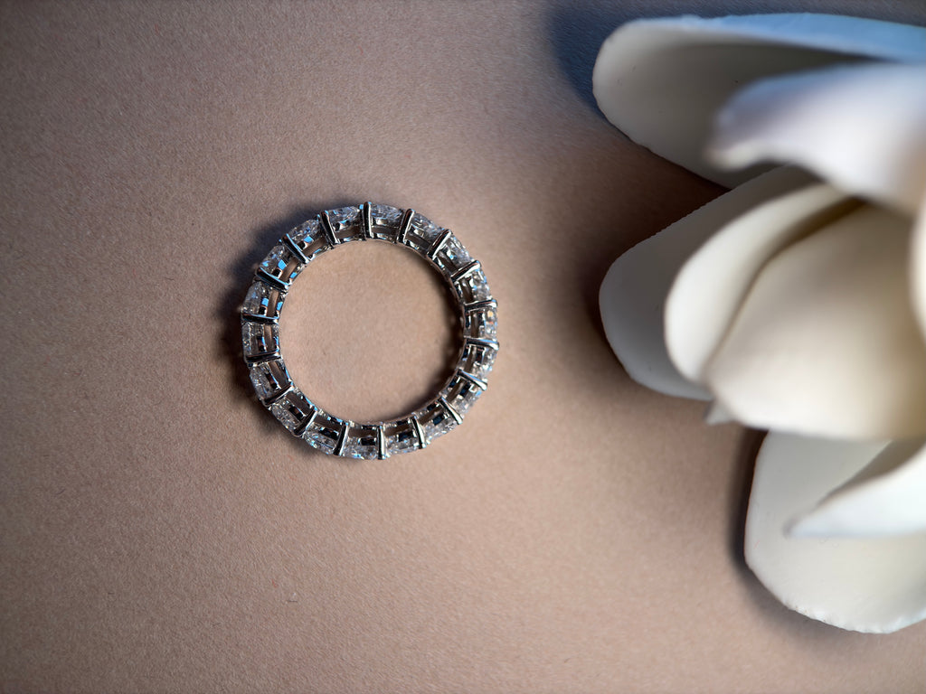 Bloom Heart Eternity Ring