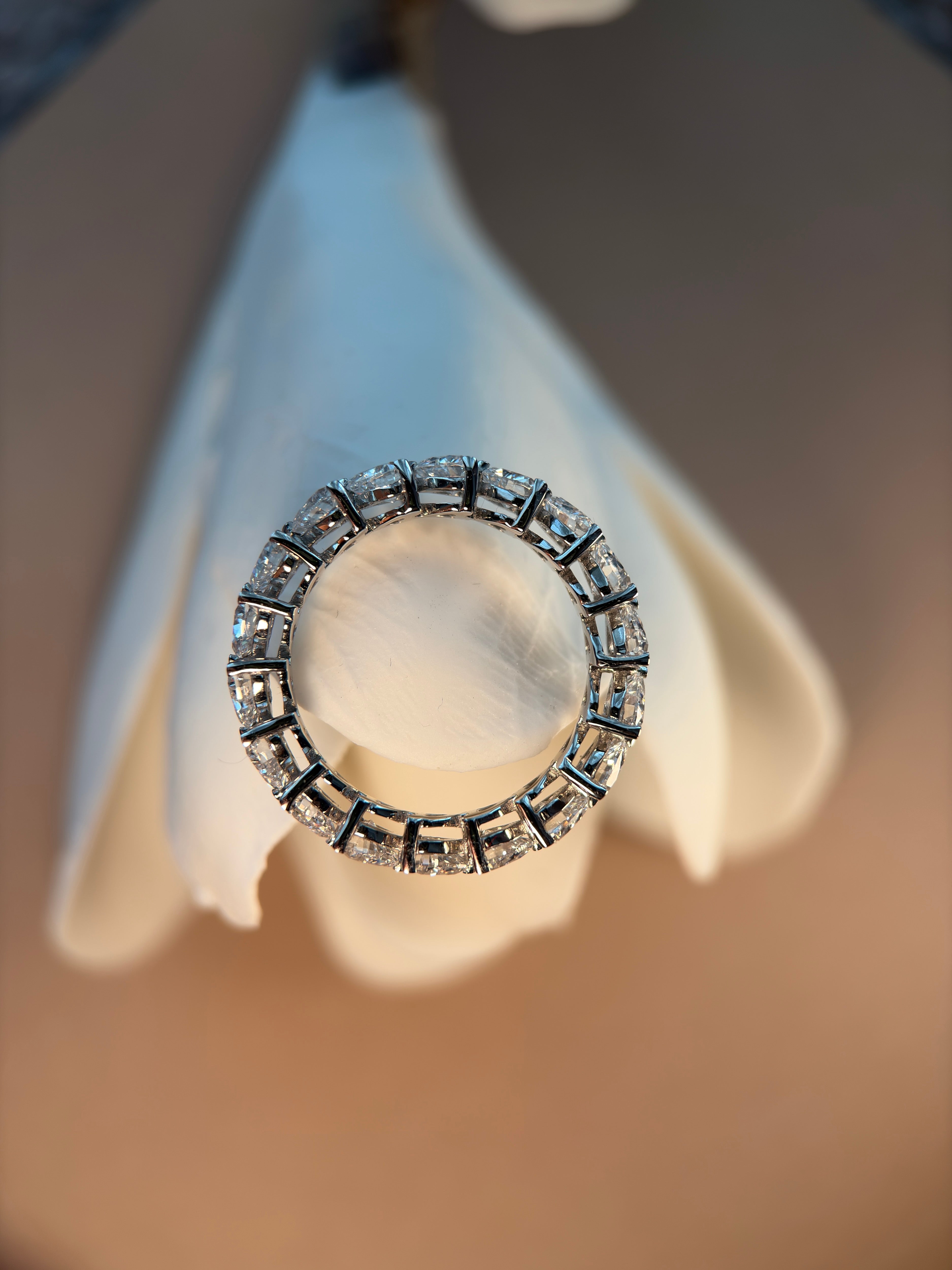 Bloom Heart Eternity Ring