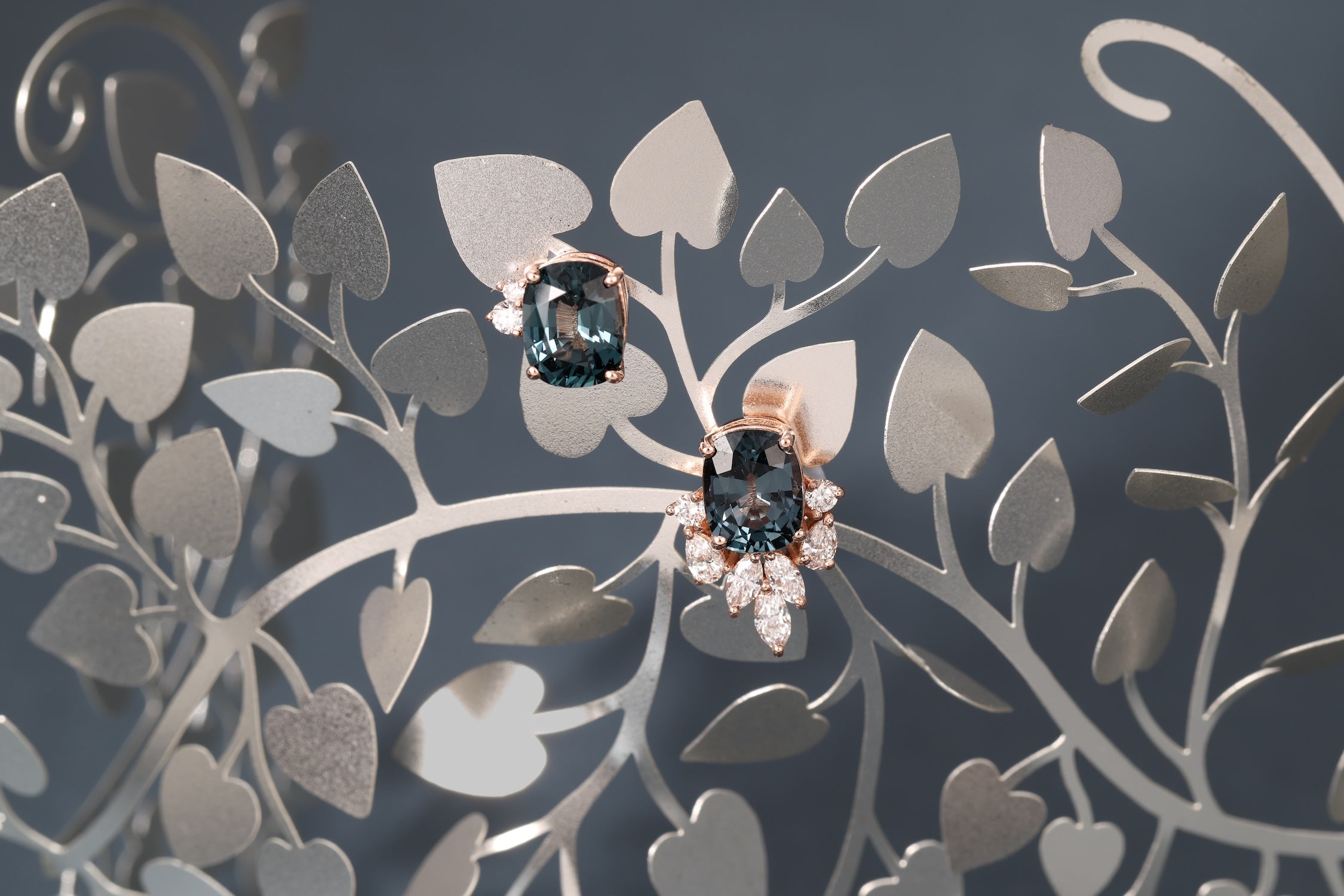 Spinel Cushion-Cut Earrings